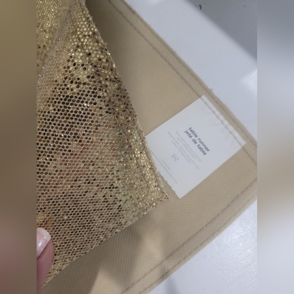 GOLD THEME Table Christmas Decor 4 items - Picture 7 of 7